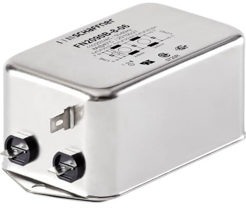 Schaffner FN2090-10-06 FN2090-10-06 Entstörfilter 250 V/AC 10 A 8 mH (L x B x H) 113.5 x 57.5 x 45.4 mm 1 St.