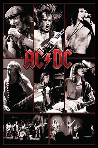 AC/DC Poster (61cm x 91,5cm) + Ü-Poster