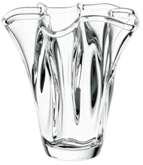 Villeroy & Boch - Signature Blossom Vase No 1, Kristallvase für Blumen, ideal für Tulpen oder einzelne Blüten, als Deko geeignet, standfest, 18.5 cm