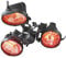 Parasol chauffant 1500 W.