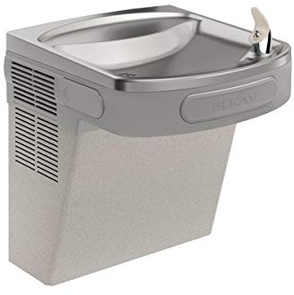 Elkay LZS8L Single Filtered ADA Water Fountain, Cooled, Light Gray Granite, 120V