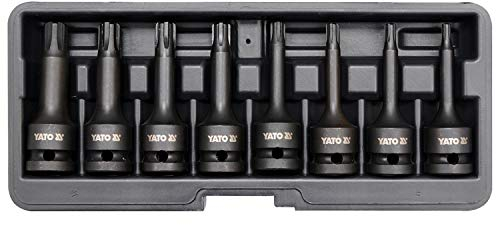 Yato YT-1068 – Ribe Bit Impact Socket Sets 8pcs 1/2