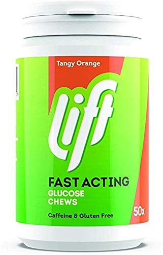 Lift Tangy Orange Fast-Acting Glucose 50 Tablets (Pack of 3)