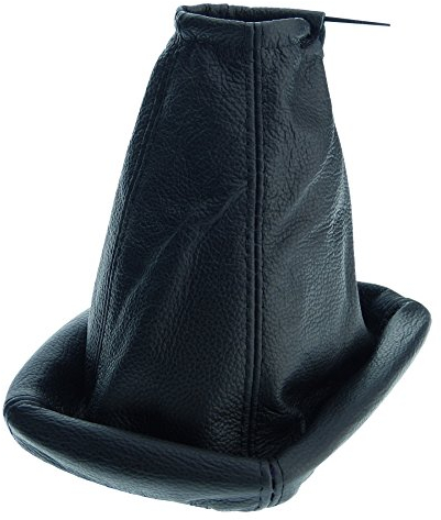 L&P A0012 Schaltsack Schaltmanschette 100% Echtleder Leder Schwarz Ersatzteil für Mondeo Mk3 Bj. 2003-2006