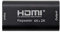 NANOCABLE 10.15.1201 - Repetidor HDMI V1.4B, 3.4Gbps hasta 4K x 2K, Full HD 3D (1080py 1080i), Conectores Oro, amplifica hasta 40 Metros, A/H-A/H, Hembra-Hembra, Color Negro
