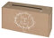 Herz & Heim® Geldbox Briefbox für Hochzeit mit persönlichem Aufdruck der Namen des Brautpaares Vintage