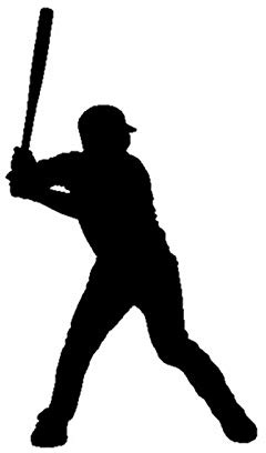 SUIFENG Autoaufkleber 8X14Cm Baseball Player Auto Aufkleber Reflektierende Sportwagen Karosserie Dekoration Aufkleber Und Abziehbilder
