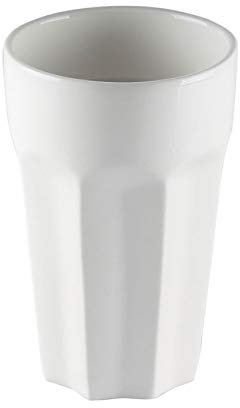 Gobelets à café Lunasol 47 cl porcelaine blanche x 6