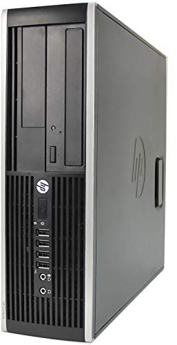HP Elite 8300 Sff Quad Core 3.20GHz I5-3470 4Gb 250Gb Dvd WiFi di Windows 10 Professional Desktop Pc Computer (rinnovato) (Ricondizionato)
