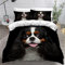 Bettwäsche 135x200 Cavalier-King-Charles-Spaniel Bettbezug Set 3 teilig Weich Microfaser Bettwaren Süß Tier Hund Bettwäsche-Set für Kinder Teenager ReißVerschluss Bettbezug Mit 2 Kissenbezug 80x80cm
