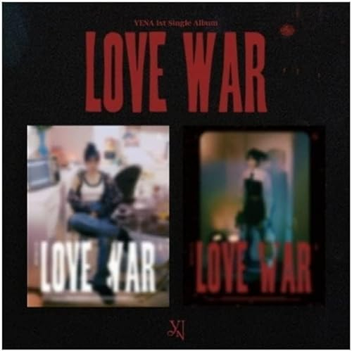 CHOI YENA LOVE WAR 1st Single Album CD+Folding poster on pack+Photobook+Sticker+Photocard+Tracking (SET(Love+War))