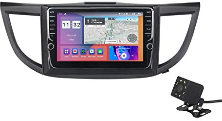 ZhiQin 8 Pollici Stereo Android 12 Autoradio Car Tablet Carplay Schermo per Honda CRV 2012-2016 MP5 Lettore Multimediale Receiver GPS Traker con 4G WiFi DSP SWC,K700