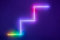 BOLD SMART Lines LED Wandleuchte Starter-Set [5x LED Panel mit Timerfunktion/WLAN Steuerung per Smart Life App, 16 Millionen Farben, Musikmodul, Montage über Magnetplatten]