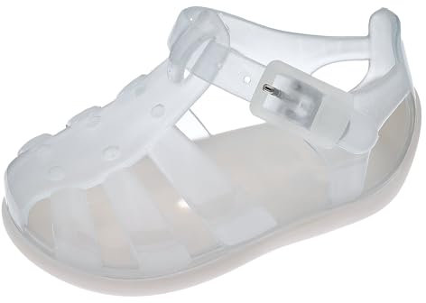 Chicco Mixte Enfant Sandale De Plage Et De Piscine avec Lanière mer, Transparent (2), 23 EU