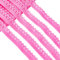 GORGECRAFT 20 Yard Rüschenkante Dehnbar 13mm Breit Elastische Picot-Spitzenkante Dessous-Gurtband Gehäkelte Spitzenkordel Band Zum Selbermachen Nähen Basteln Verzierungen Kleidungsstücken Tief Rosa