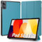 Hianjoo Funda Compatible con Xiaomi Redmi Pad SE 11.0, Funda para Tableta Protectora Delgado Inteligente de Cuero Función de Soporte Carcasa Compatible con Redmi Pad SE, Verde