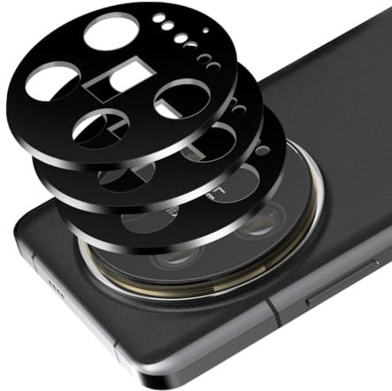 Teenrpov 3 Pezzi Pellicola Fotocamera per Xiaomi 14 Ultra, Protettore Lente in Vetro Temperato compatibile con Xiaomi 14 Ultra, HD/Durezza 9H /Anti Graffi