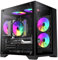 OCHW Infinity RGB Ultra Fast Gaming PC Desktop Computer AMD AMD Ryzen 3 4100 4.0Ghz 8 Threads, 4GB Geforce GTX 1650 Graphics, USB 3.0 120GB SSD 8GB DDR4 Wifi Windows 11 Pro