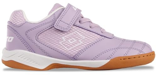 Lotto Unisex Kinder Whizzer Sneaker, Lilac White, 32 EU