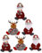 ULTECHNOVO 6pcs Weihnachten Schneemann Auto Hängen Ornamente Handgemachte Baum Ornamente Für Wohnkultur