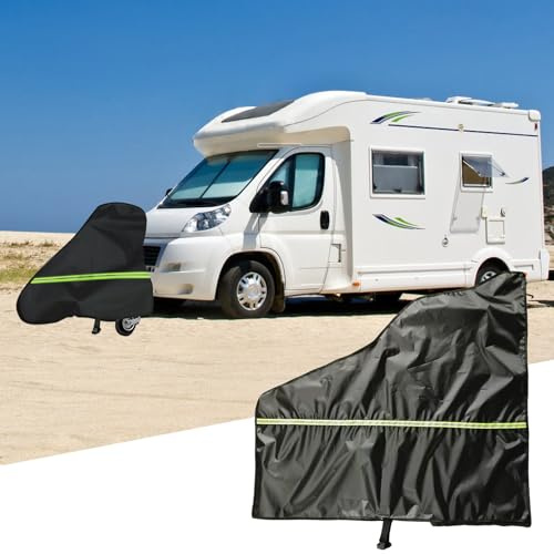Deichselabdeckung Wohnwagen,Abdeckung Deichselabdeckung Anhänger,Universal Deichselschutzhülle,Schutzhülle für die Anhängerdeichsel,UV-beständig 210D Deichselschutzhülle,für Anhängertypen