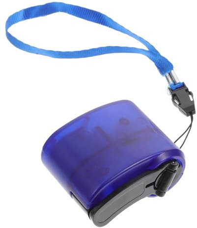 SHINEOFI Handkurbel-telefonladegerät Mit USB-anschluss Manuelles Notladegerät Für Handys Tragbar Wiederverwendbar Mit Kontrollleuchte Als Notbeleuchtung