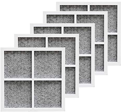 Tuesoa 5 Packs Refrigerator Air Filter for LT120F,Replacement Fresh Air Filter Replacement Parts