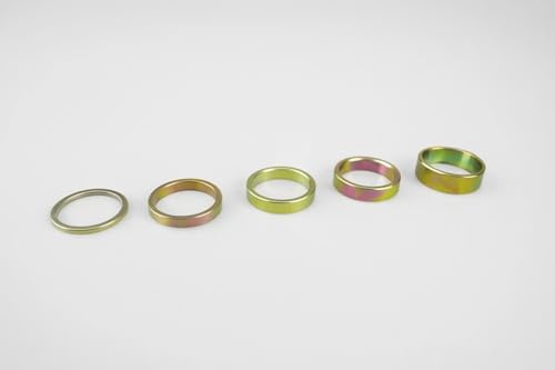 Abstimm Drosselring Mofa Drossel Set 18x23 Varioring 2–8mm passend für YAMAHA Aerox Neos Jog R Slider, MBK Nitro Ovetto Stunt, APRILIA Rally SR 50, ITALJET Dragster