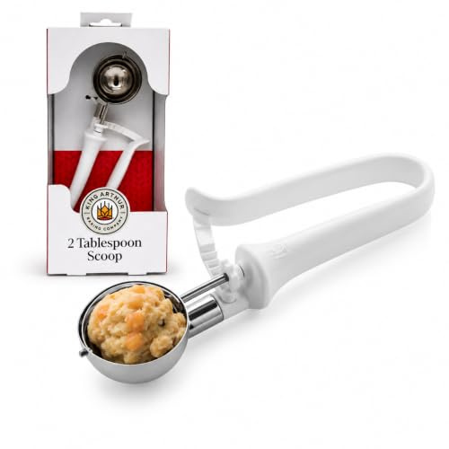 King Arthur Baking Company 2-Tablespoon Scoop for Large drop Cookies, Biscuits, Pancakes, and Whoopie Pies