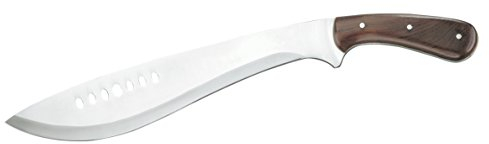 Herbertz TOP-Collection Outdoor Herbertz Haumesser Holzheft Gesamtlänge: 46.5cm Macheten, grau, M