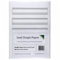 A4 Musik Manuscript Papier Pack – Doppel Stabkirche Mitarbeiter – 30 loseblattwerken Blatt