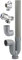 Kit raccordement pour machine à laver robinet + applique murale + siphon NOYON & THIEBAULT