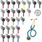 3M Littmann Classic III Stethoskop MIT GRAVUR (Smoke-Türkis (Pinker Schlauchanschluss))