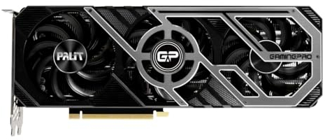 Palit GeForce RTX 3070 GamingPro 8GB GDDR6 Ray-Tracing Grafikkarte, 5888 Core, 1500MHz GPU, 1725 Boost, 3X DisplayPort, HDMI, TurboFan 3.0, NE63070019P2-1041A