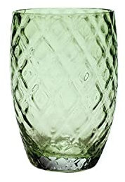 Zafferano Losanghe tumbler coloured glass - Zafferano Green