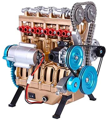 Motor Bausatz Auto Armaturenbrett Dekoration, MoreChioce Kreativ Motor Harz Bausatz Figur Auto Innenraum Deko Simulation Motor Ornamente Dekorationen für Erwachsene und Kinder