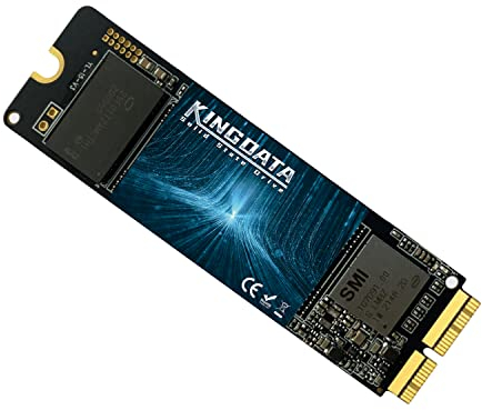 KINGDATA SSD Interne 256Go PCIe NVMe pour M acBook, Disque à Solid State Interne pour M acBook Air A1466 A1465/M acBook Pro A1398 A1502(Retina)/iMac A1419 A1418 (2013 2015 2017)