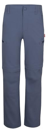 Trollkids Kids Kjerag Zip Off Pants 116, Lotus Blue