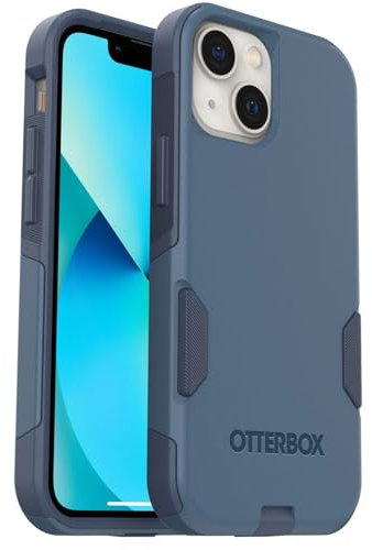 OtterBox Schutzhülle für iPhone 13 Mini & 12 (nur Pendler-Serie), Rock Skip Way (blau), schlank und robust, taschenfreundlich, mit Portschutz, keine Einzelhandelsverpackung, 27-55045-4152-NR