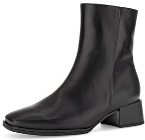 Gabor Damen Klassische Stiefeletten, Frauen Stiefeletten,Leichte Mehrweite (G),halbstiefel,Kurzstiefel,schwarz (Micro),40 EU / 6.5 UK