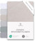 URBANARA Spannbettlaken Toulon 180x200 cm bis 25 cm Steghöhe I 100% europäisches Leinen Made in Portugal Oeko Tex Zertifiziert I Atmungsaktiv & Temperaturregulierend mit Gummizug I Natur-Melange
