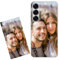 Funda para Samsung S25 Personalizada con Foto | Funda Personalizada Samsung | Funda Transparente con Dibujo Texto Flexible Carcasa Personalizada (S25)