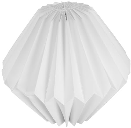 Gadpiparty Origami-laterne Bürodekoration Tischlampendekoration Nordische Laterne Origami-lampenschirm Hängender Lampenschirm Schlafzimmerlampenschirme Für Die Decke Weiß Papier