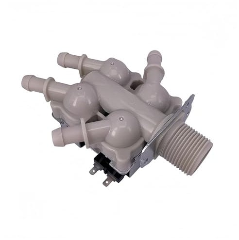Électrovanne à Quatre soupapes for Machine à Laver à Tambour, Compatible avec LG, AJU75412402, DC12 V, pièces détachées