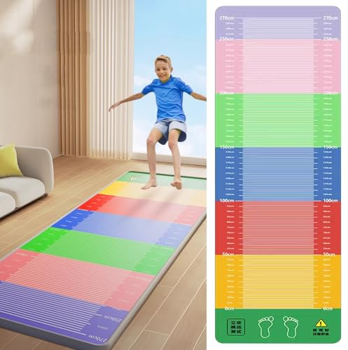 Skipping rope matt, long jump matt, Springmatte für Innen und Außen, Yoga-/Sprungtrainer