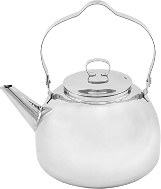 Muurikka Campfire Kessel aus Edelstahl, Silber