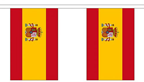 Top Brand Spanien Wappen Kleine, Wimpelkette