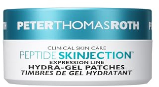 Peter Thomas Roth | Peptide Skinjection™ Expression Line Hydra-Gel Patches | Smoothing Peptide Eye Mask Patches for Fine Lines and Wrinkles