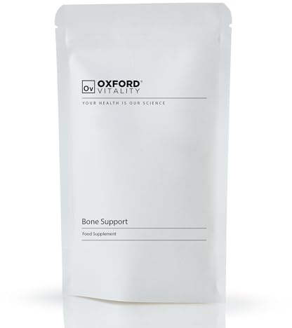 Magnesium, Calcium, Vitamin D3, K2 MK-7 & Turmeric Tablets | Healthy Bone and Teeth Support | Oxford Vitality