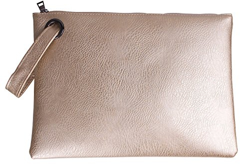 Tskybag , Damen Clutch Gold gold